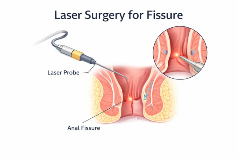Laser Surgery for Anal Fissure